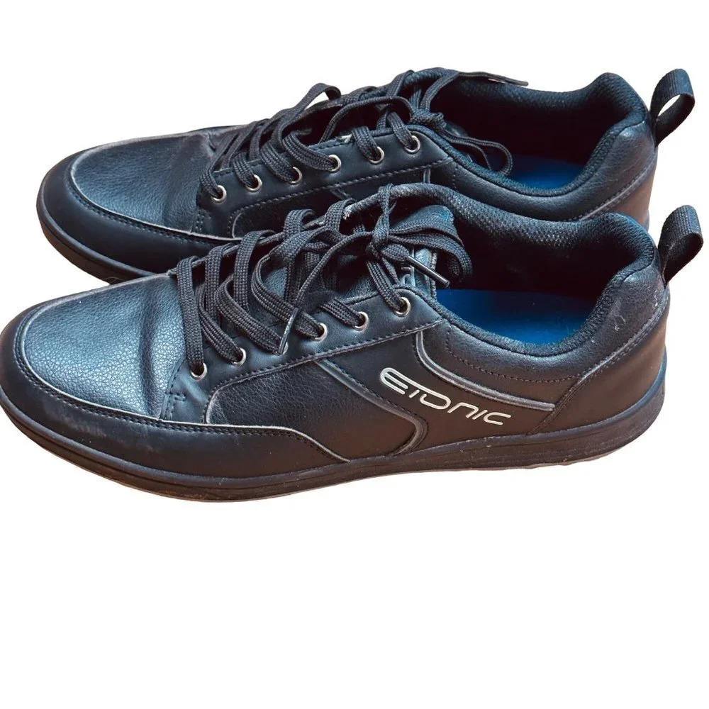 Etonic Mens Golf Shoes Sneakers Color Black Sz 10.5 Eur 44 Uk 9.5 Sku 2333